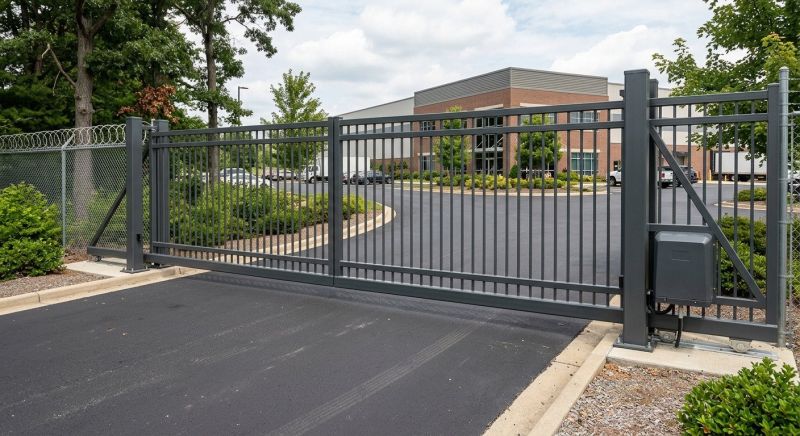 Commercial Gate Installation in South Houston, TX
