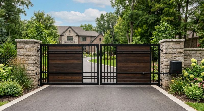 Entrance Gate Installation in Boca Raton, FL